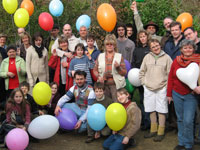 groupe de personnes de tout âge